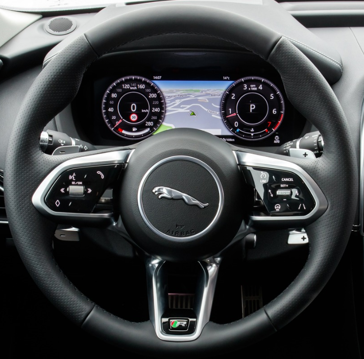 Steering Wheel Cover for Jaguar XE 2020-2022 Cover My Wheel