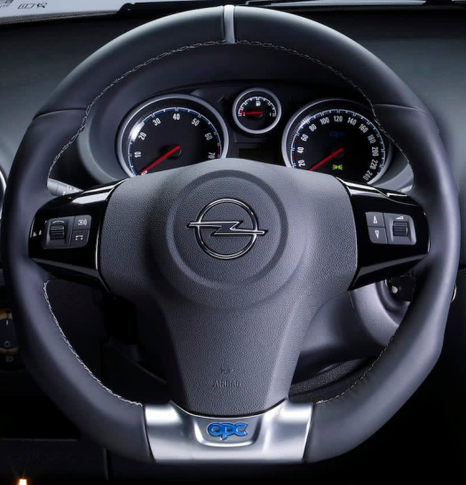 Steering Wheel Cover for Vauxhall (Opel) Corsa D OPC 2007–2015 Cover My Wheel