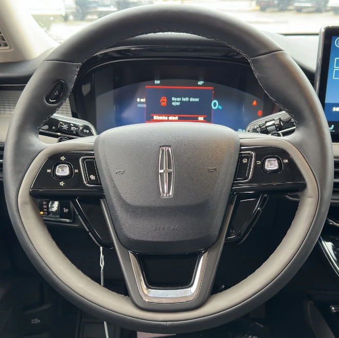 Steering Wheel Cover for Lincoln Corsair 2020-2024 Cover My Wheel