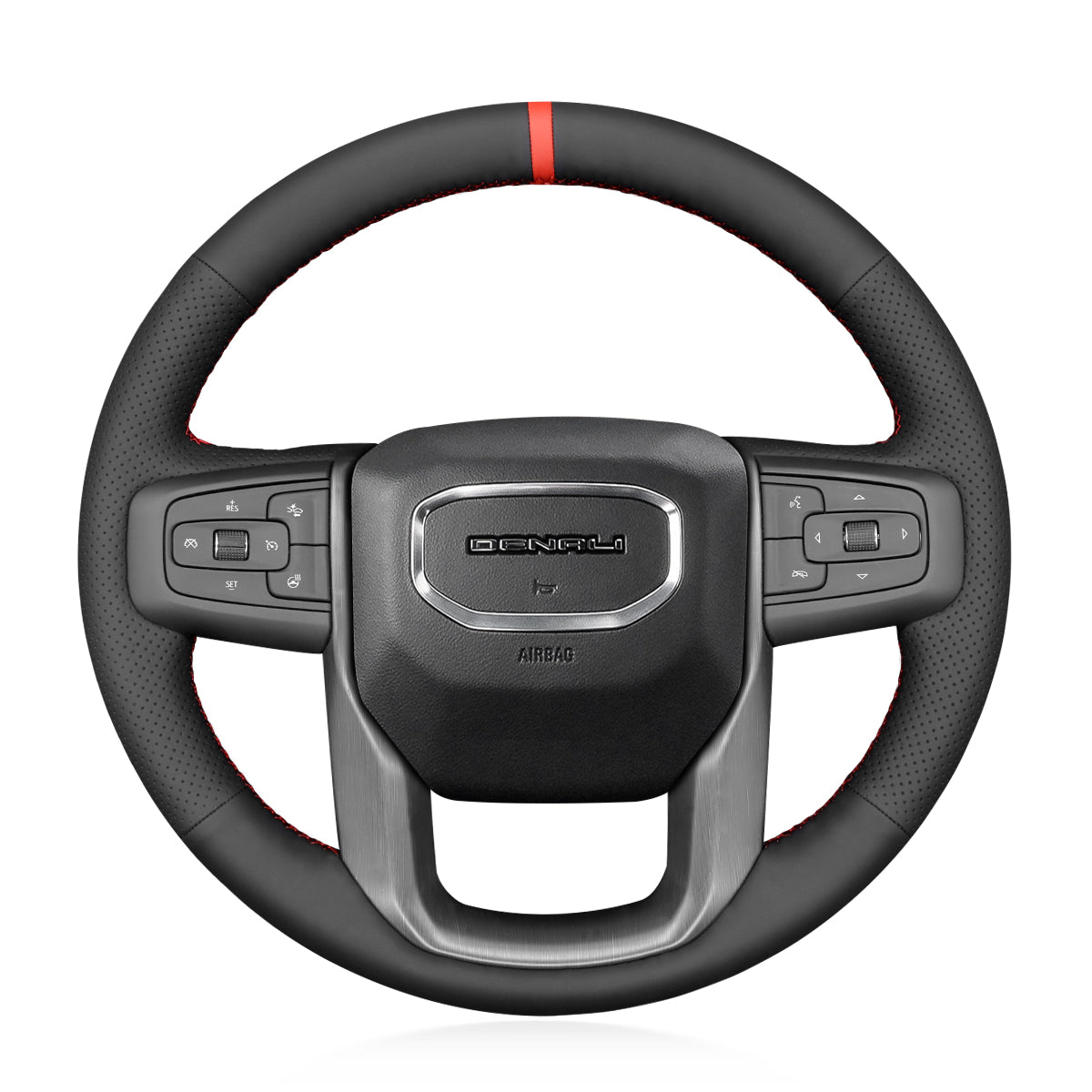 Steering Wheel Cover for GMC Sierra 1500 2019–2023 (incl. Limited 2022) Sierra 2500/3500 2020–2024 Yukon (XL) 2021–2023 Cover My Wheel