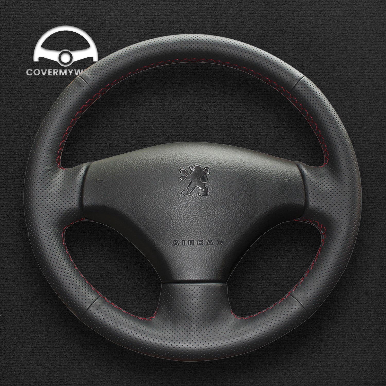 Steering Wheel Cover for Peugeot 206 207 2006–2009