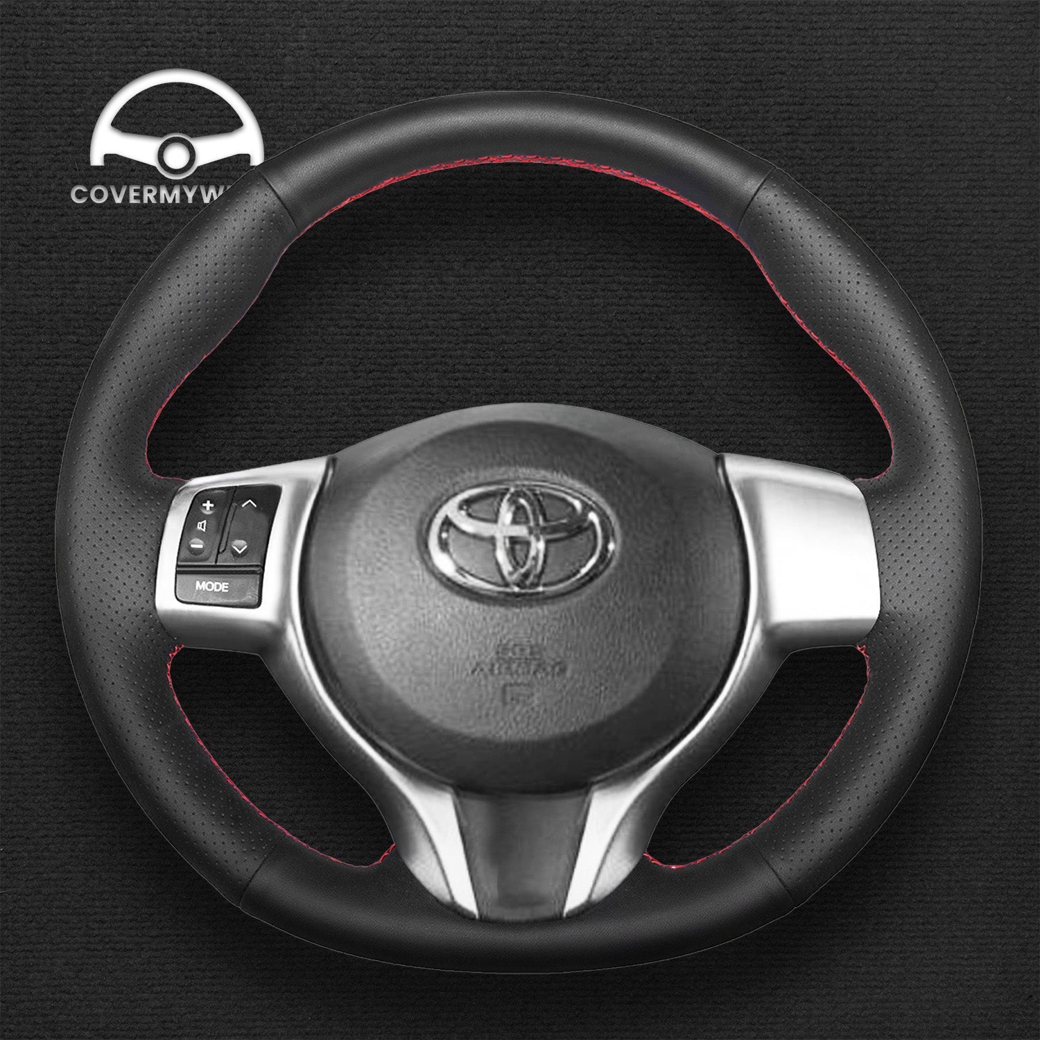 Steering Wheel Cover for Toyota Yaris Vitz Verso S Ractis 2010-2020 Cover My Wheel