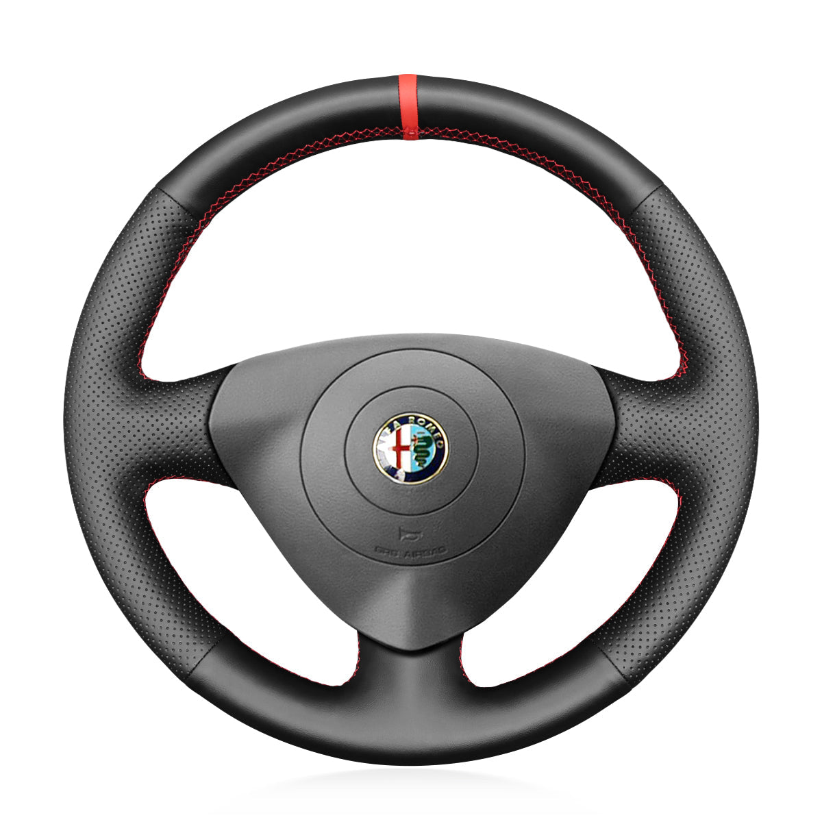 Steering Wheel Cover for Alfa Romeo 147 (2000–2010), 156 (2003–2007) & Crosswagon (2004–2005) Cover My Wheel