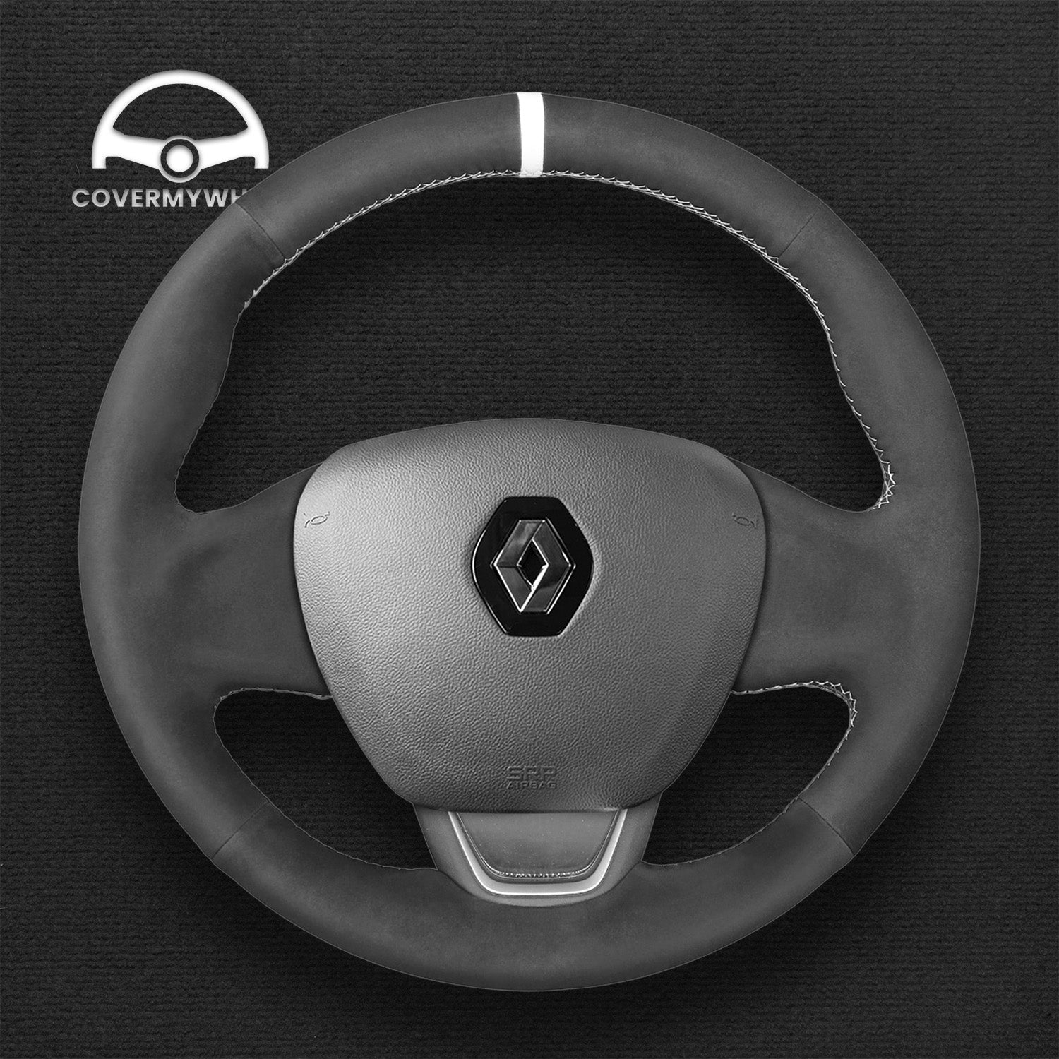 Steering Wheel Cover for Renault Captur Kaptur 2016–2020