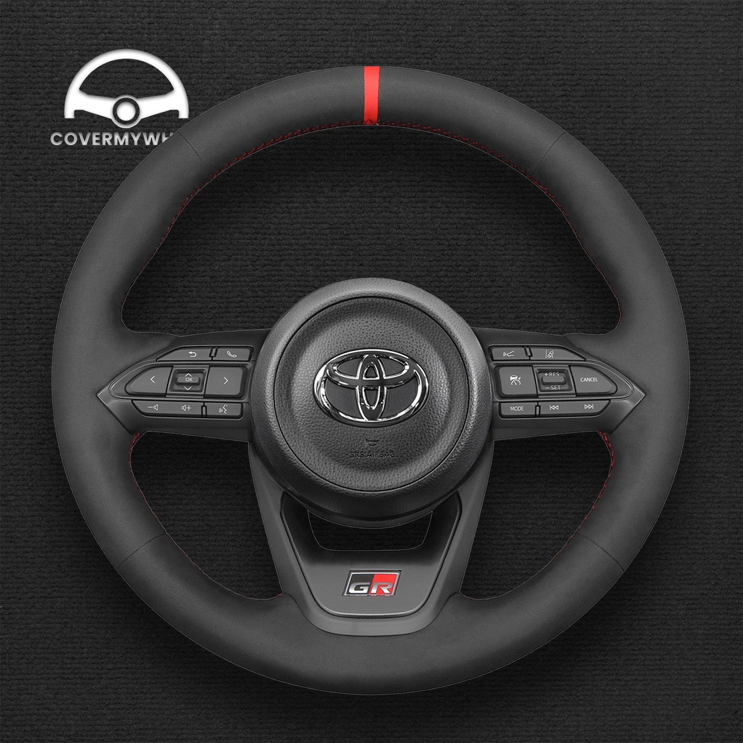 Steering Wheel Cover for Toyota Yaris Yaris Cross Aygo X 2020-2024 Cover My Wheel