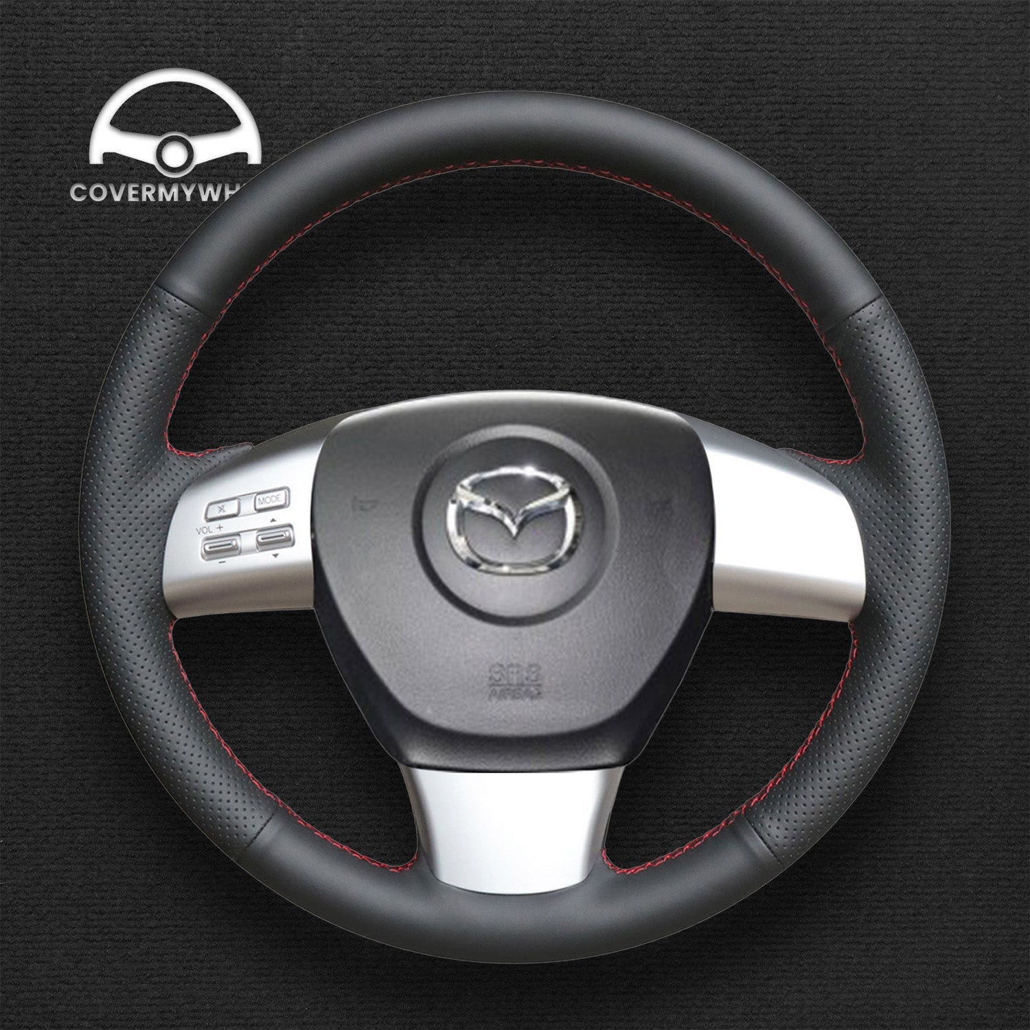 Steering Wheel Cover for Mazda 8 2011- 2015 Cover My Wheel