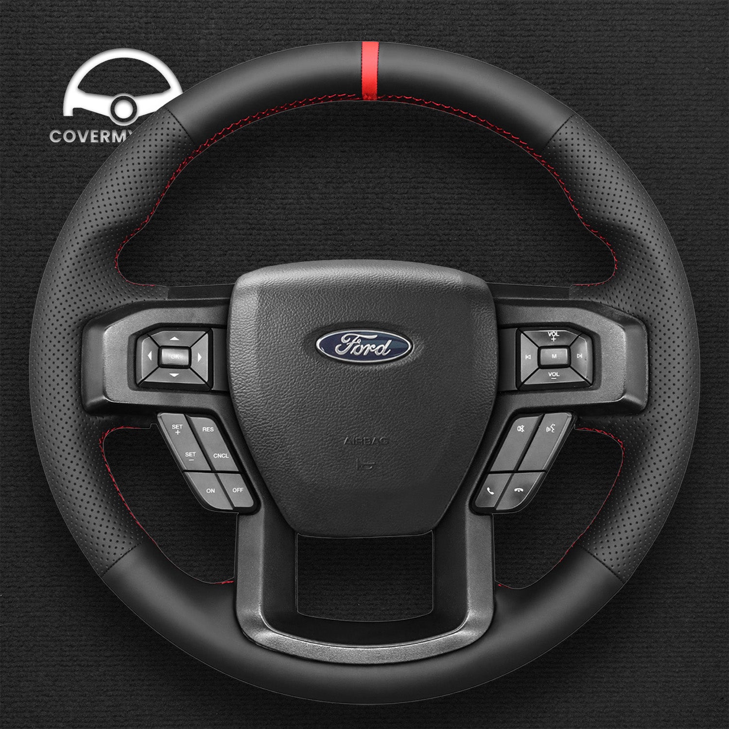 Steering Wheel Cover for Ford F150 2015-2021 / F-250 F250 2017-2023