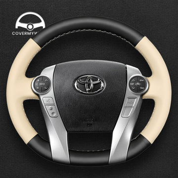 Steering Wheel Cover for Toyota Prius Prius+ Prius C Prius V Aqua 2009-2020