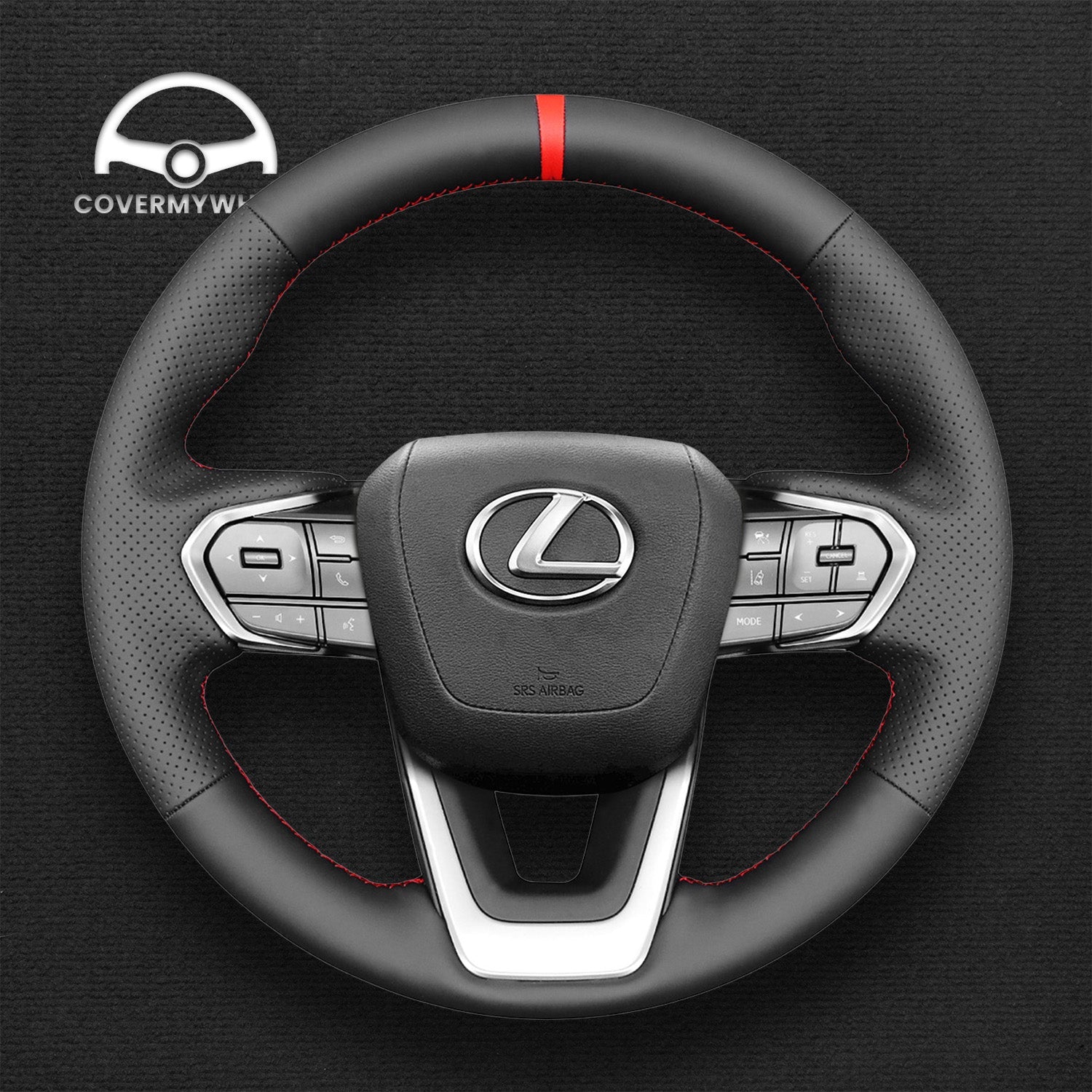 Steering Wheel Cover for Lexus RX350 NX350 GX550 2022-2024 Cover My Wheel