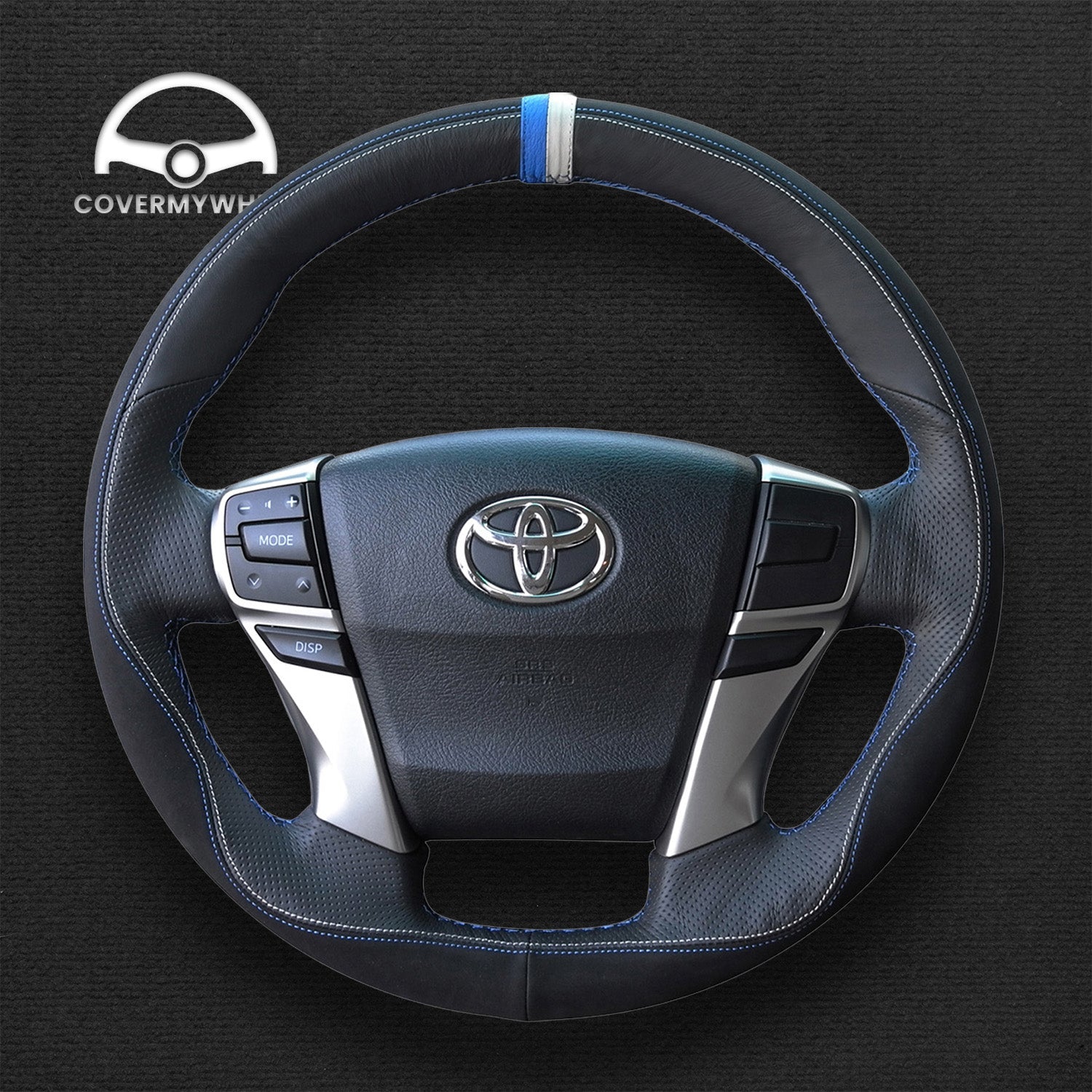Steering Wheel Cover for Toyota Mark X Reiz 2009-2019 Cover My Wheel
