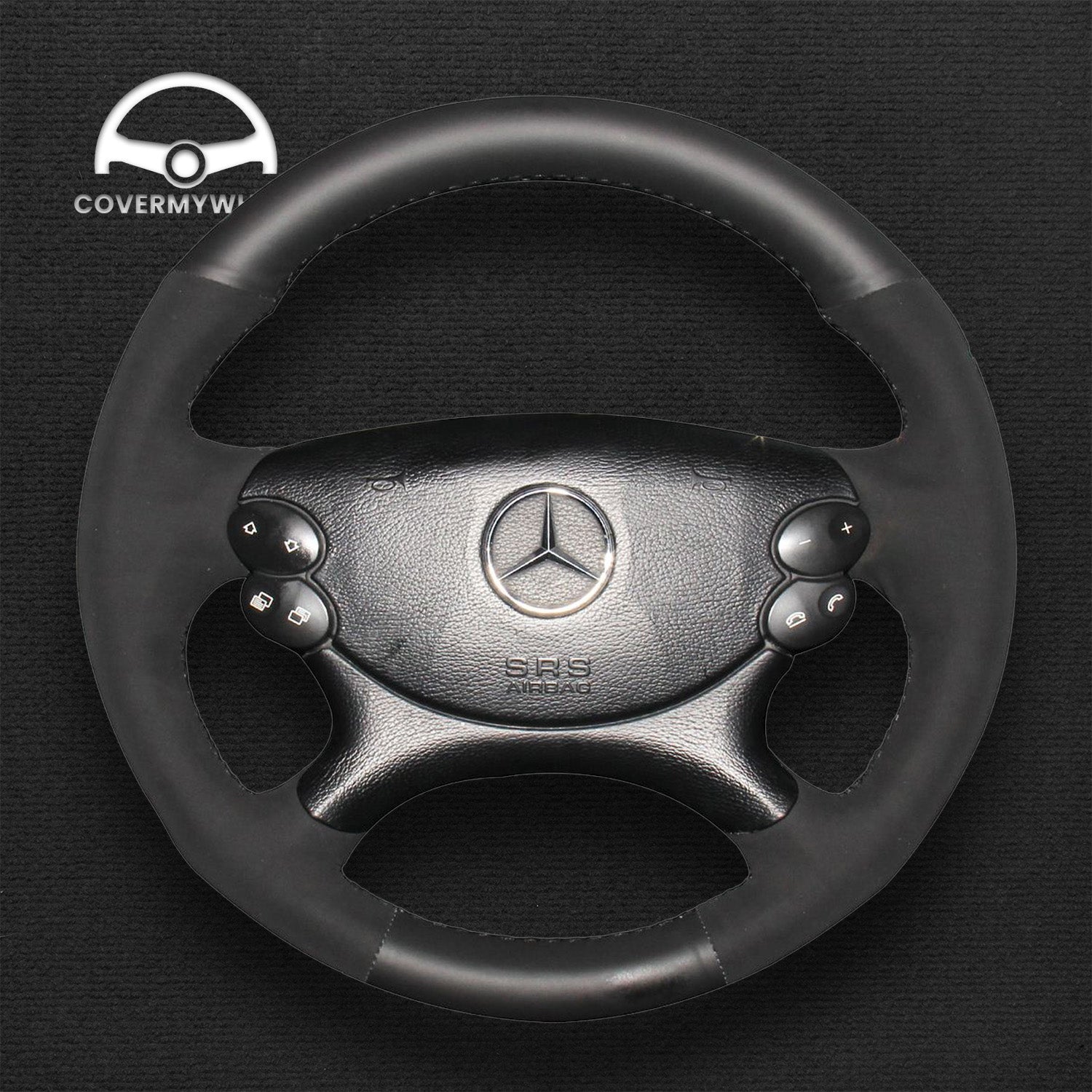 Steering Wheel Cover for Mercedes C209 C219 C219 W211 R230 Cover My Wheel