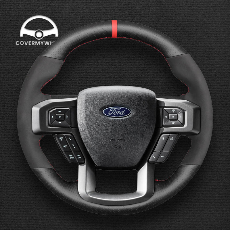 Steering Wheel Cover for Ford F-150 F150 Raptor 2015-2021 Cover My Wheel