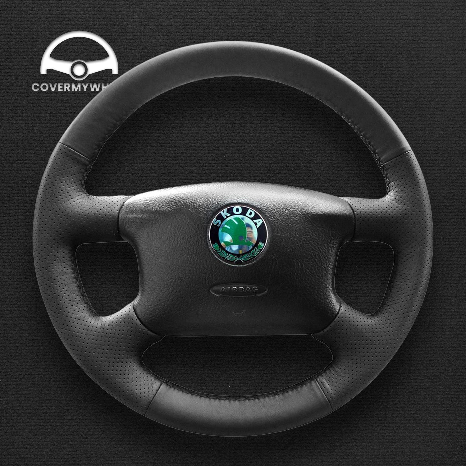 Steering Wheel Cover for Skoda Octavia Superb 1999–2005 Cover My Wheel