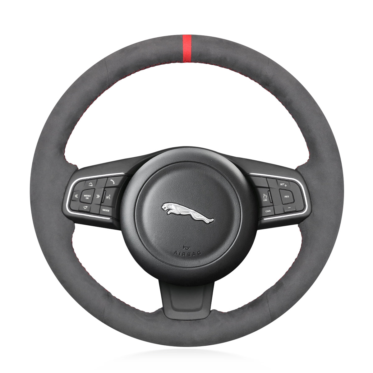 Steering Wheel Cover for Jaguar E-Pace, F-Pace, XE & XF (2015–2019) Cover My Wheel