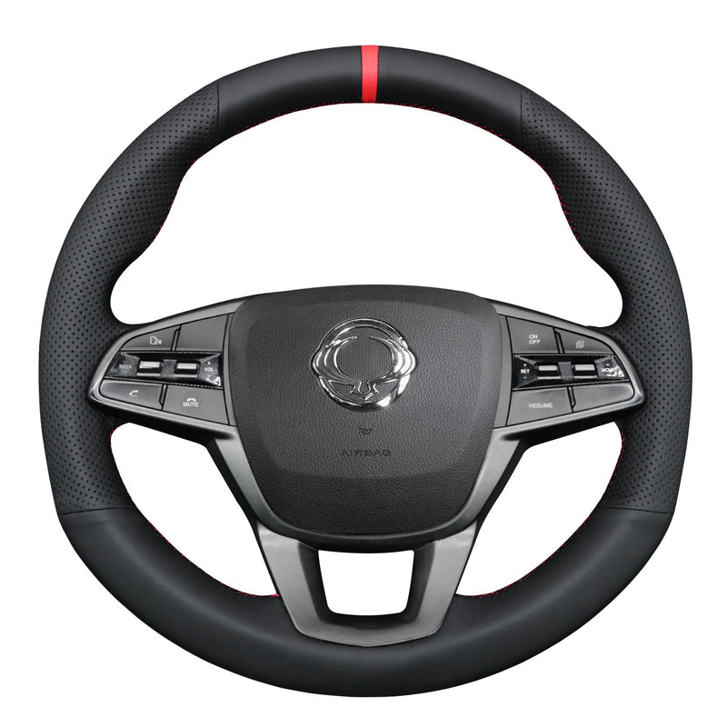 Steering Wheel Cover for SsangYong Musso 2018-2025 Cover My Wheel
