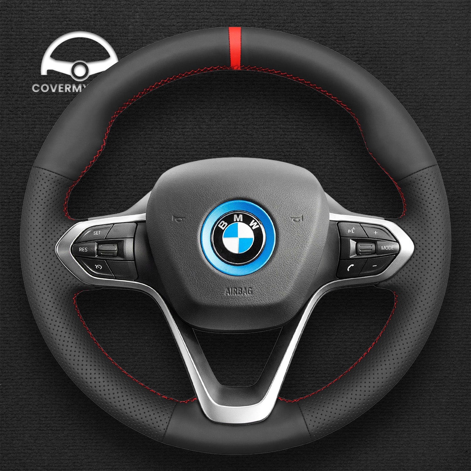 Steering Wheel Cover for BMW i8 2014-2020 Cover My Wheel
