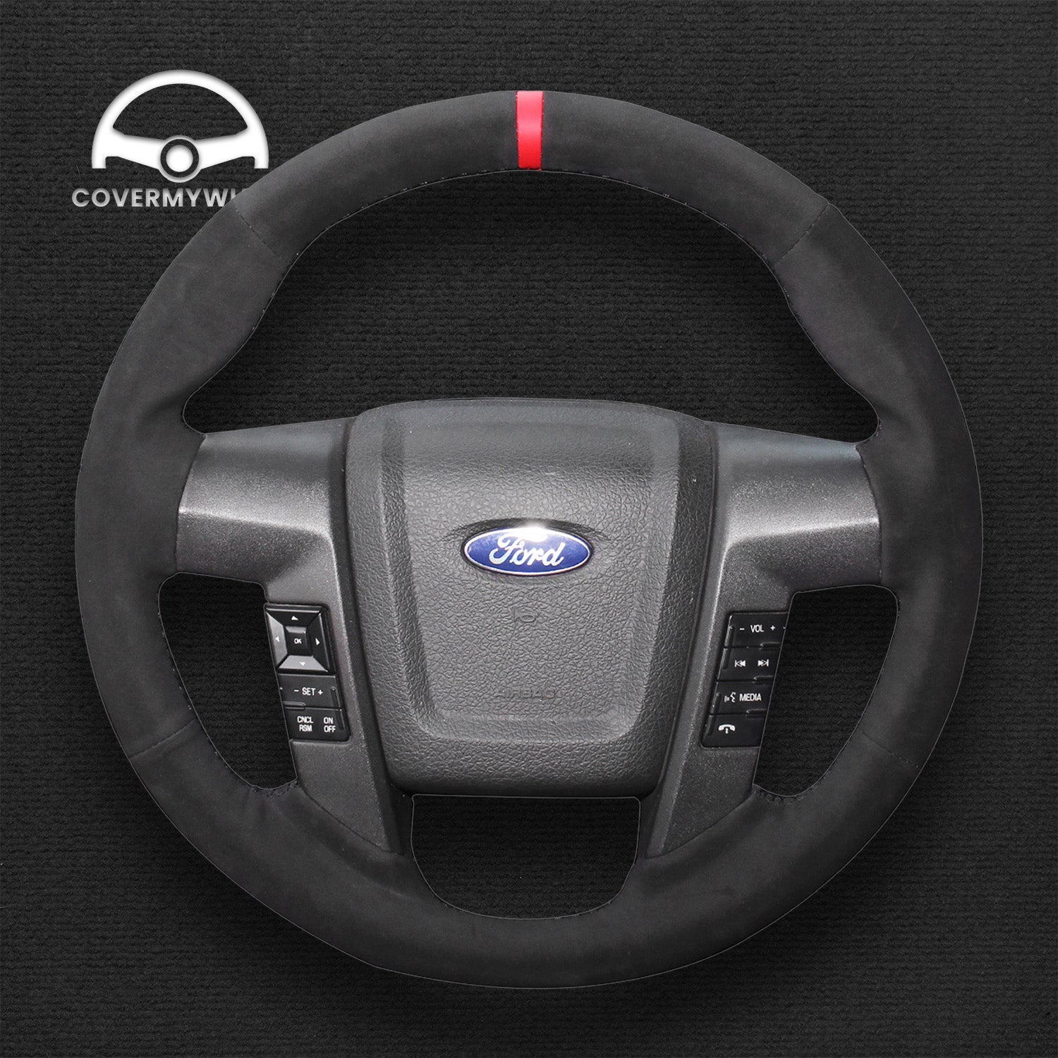 Steering Wheel Cover for Ford F-150 (RAPTOR) 2009-2015 Cover My Wheel