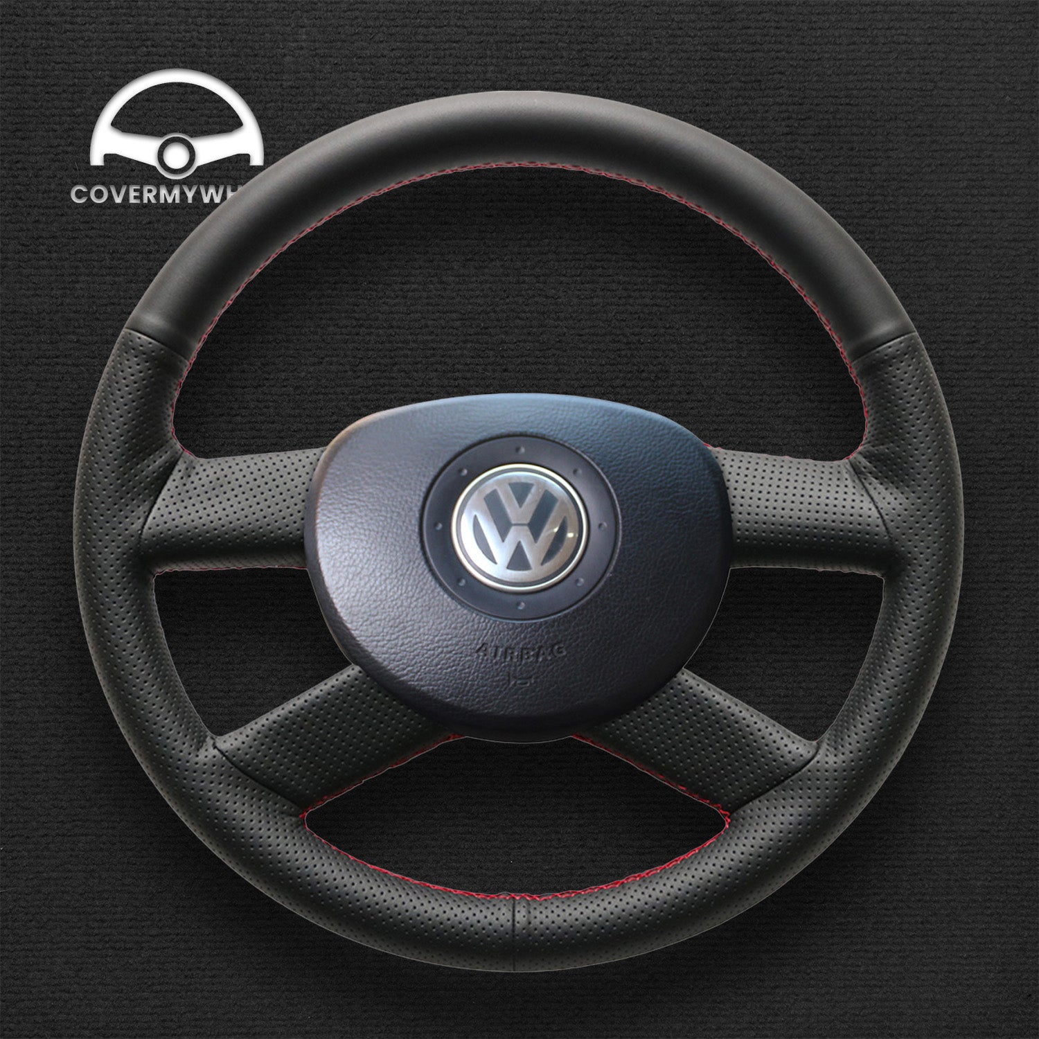 Steering Wheel Cover for Volkswagen Golf 5 Polo Fox Touran