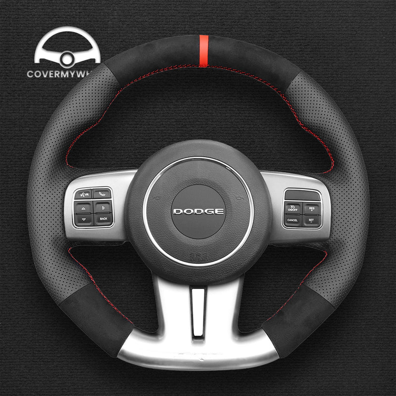 Steering Wheel Cover for Dodge Challenger (SRT) Charger (SRT) 2012-2014 Cover My Wheel