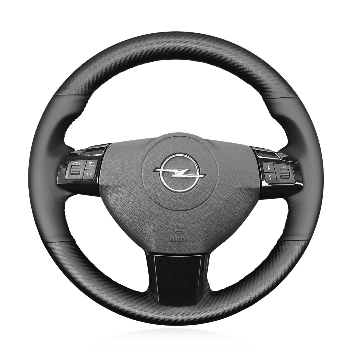 Steering Wheel Cover for Vauxhall (Opel) Astra H Signum Vectra C 2004–2009 Cover My Wheel