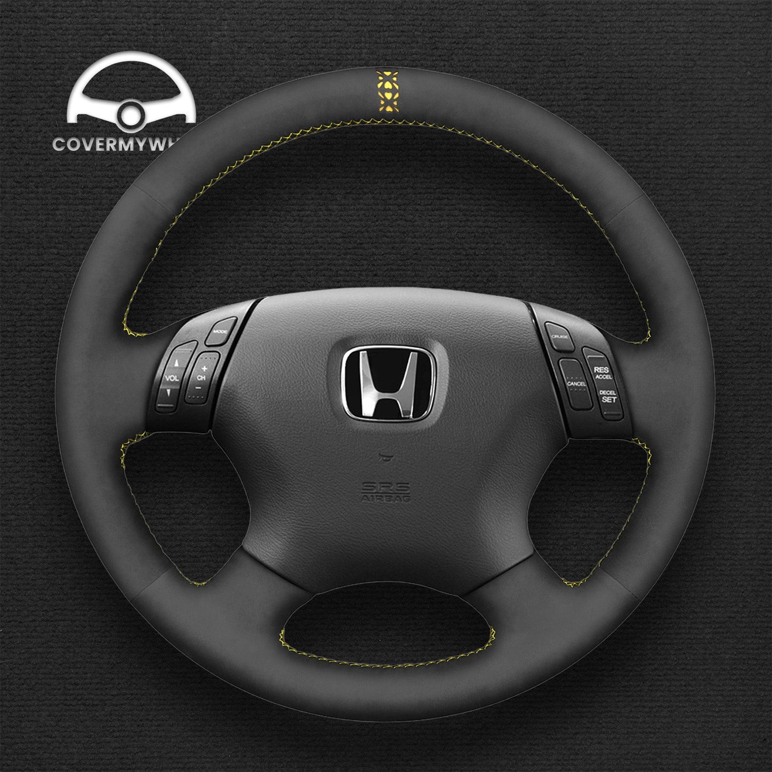 Steering Wheel Cover for Honda Accord 7 2003-2007 Odyssey 2005-2010 Cover My Wheel