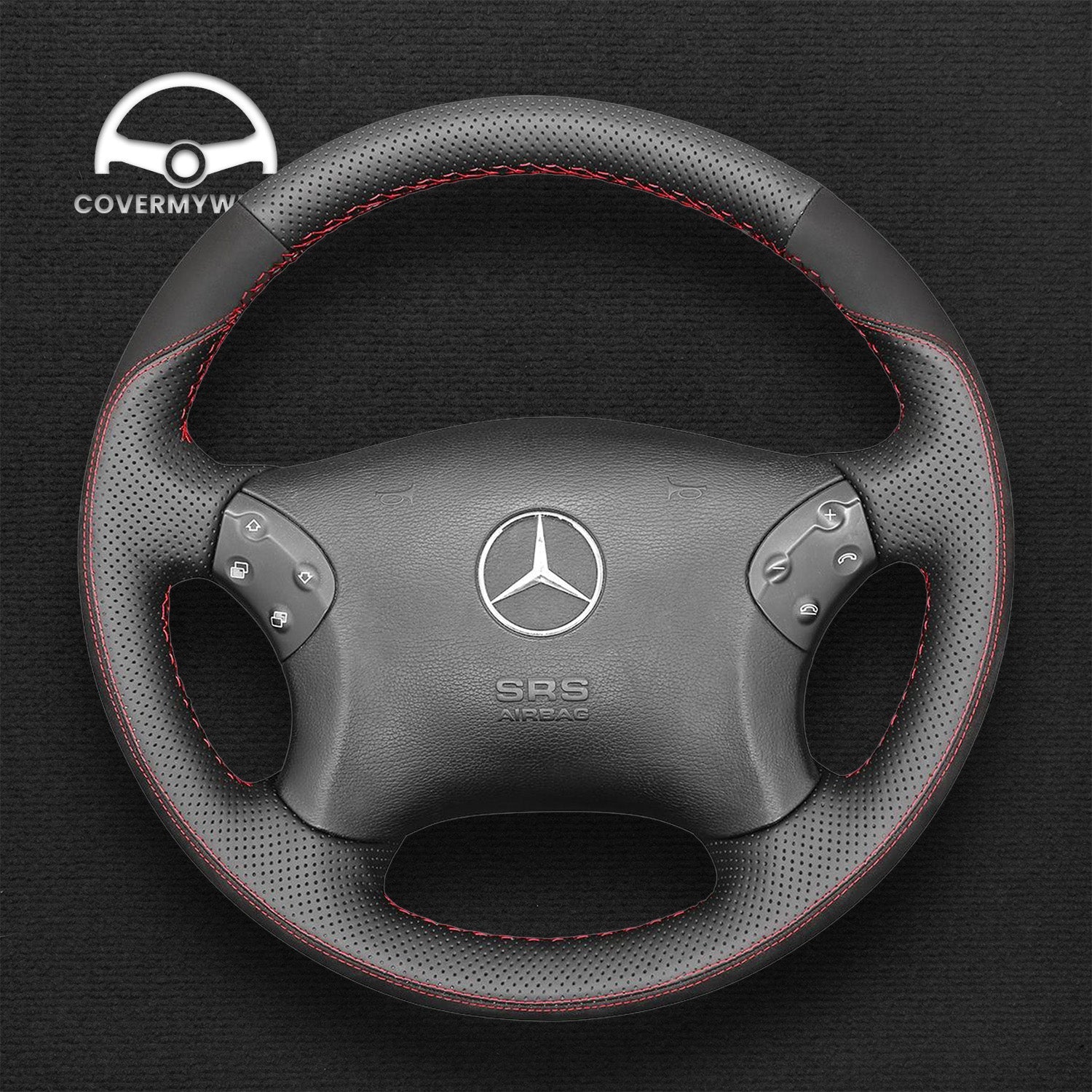 Steering Wheel Cover for Mercedes C-Class W203 C32 AMG Cover My Wheel