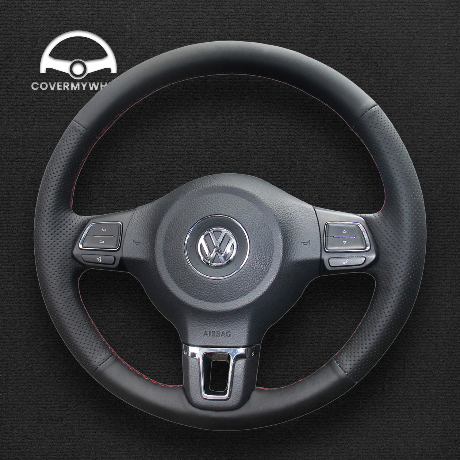 Steering Wheel Cover for Volkswagen Golf 6 (VI) Jetta Tiguan