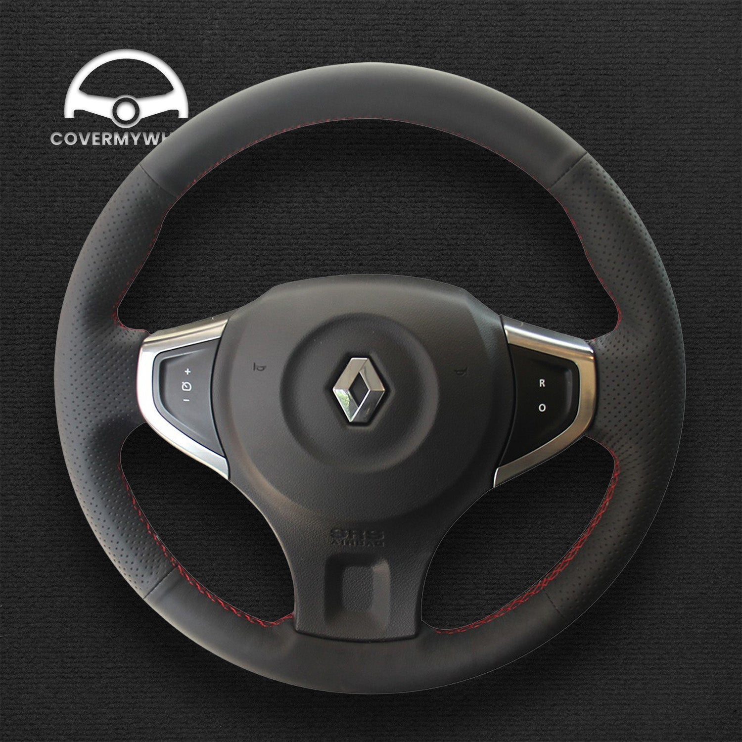 Steering Wheel Cover for Renault Koleos 2007–2015 Samsung QM5 2007–2014 Cover My Wheel