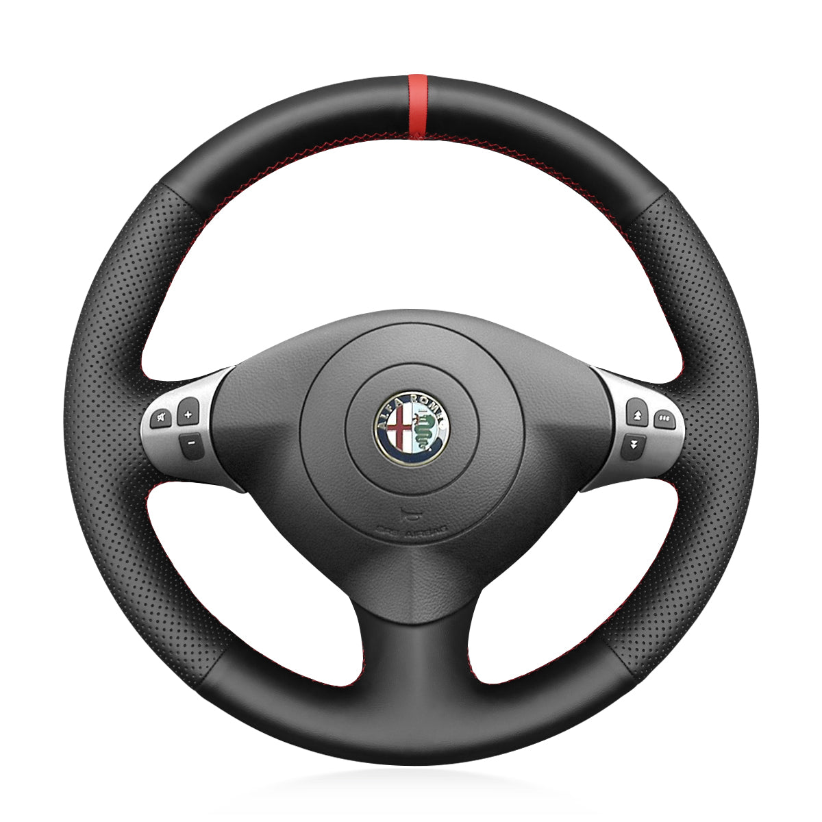 Steering Wheel Cover for Alfa Romeo 147 (2000–2010), 156 (2003–2007) & Crosswagon (2004–2005) Cover My Wheel