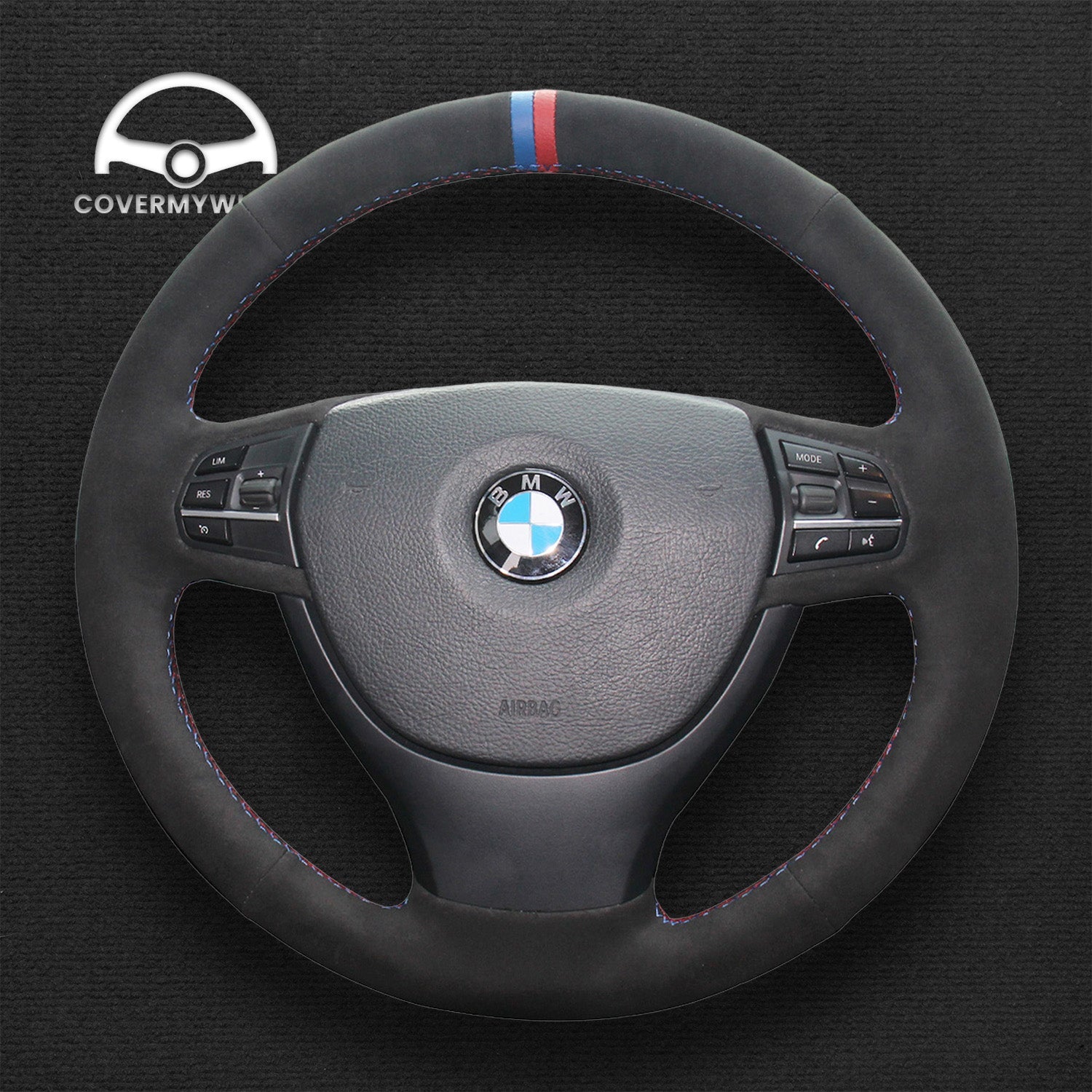 Steering Wheel Cover for BMW F10 F11 F07 F01 F02 Cover My Wheel