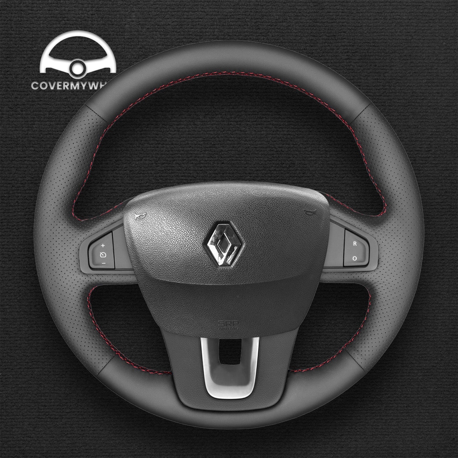 Steering Wheel Cover for Renault Laguna III 2007–2012 Cover My Wheel