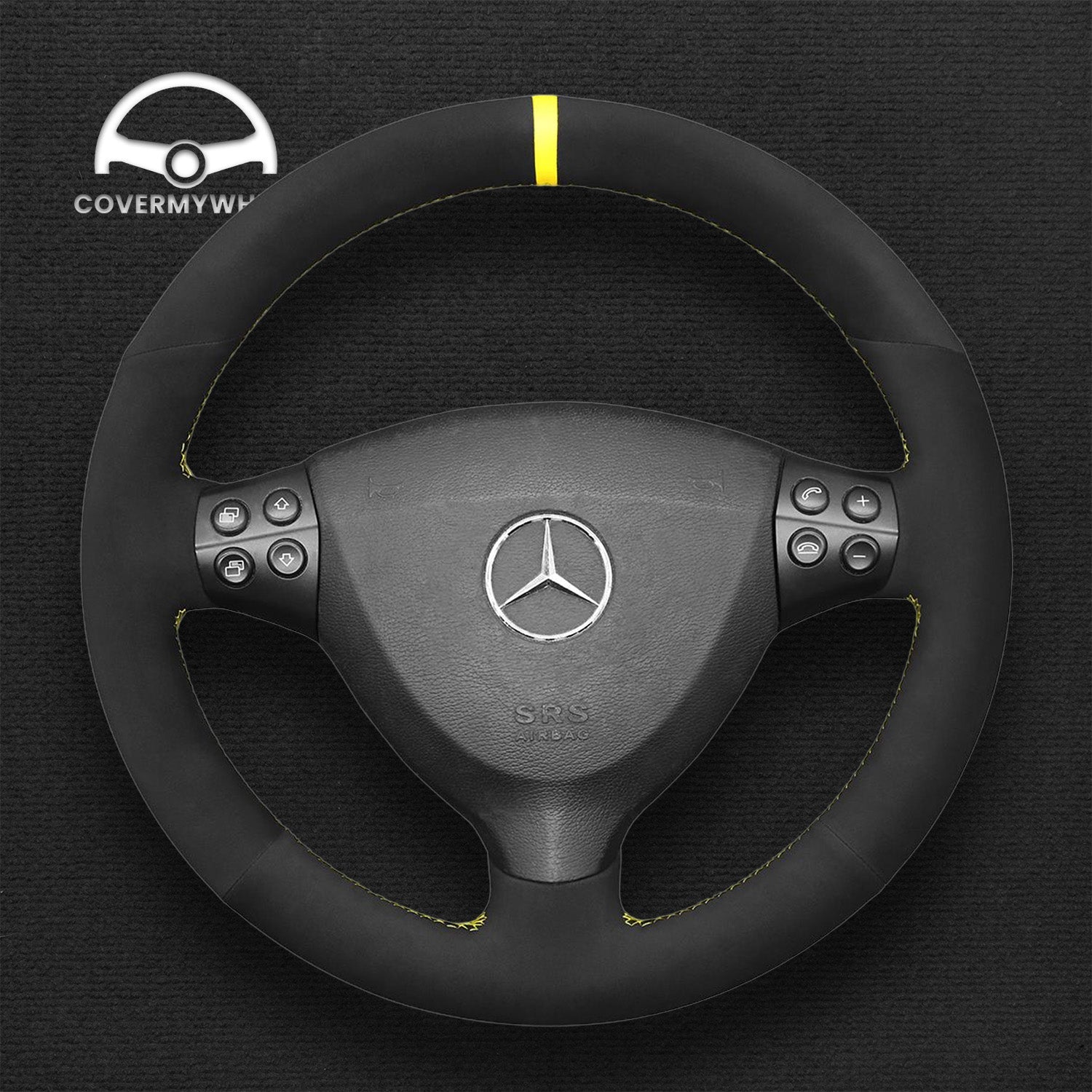 Steering Wheel Cover for Mercedes A-Class A160 Cover My Wheel