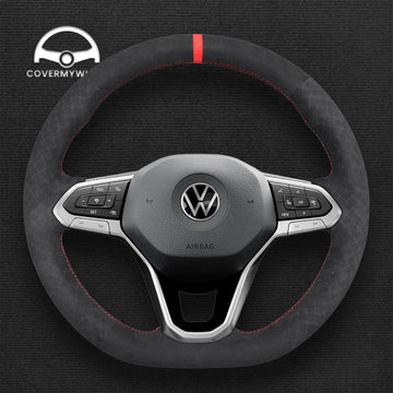 Steering Wheel Cover for Volkswagen Arteon Atlas ID.4 Taos Atlas Cross Sport Transporter