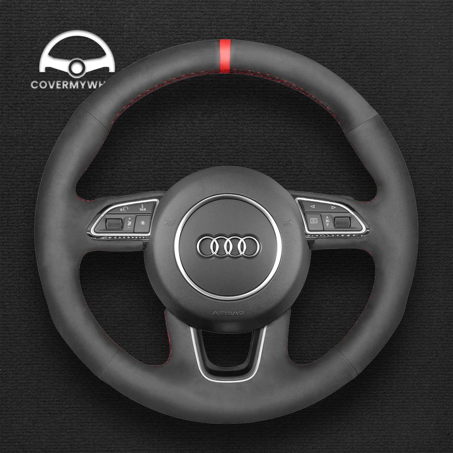 Steering Wheel Cover for Audi Q3 Q5 Q7