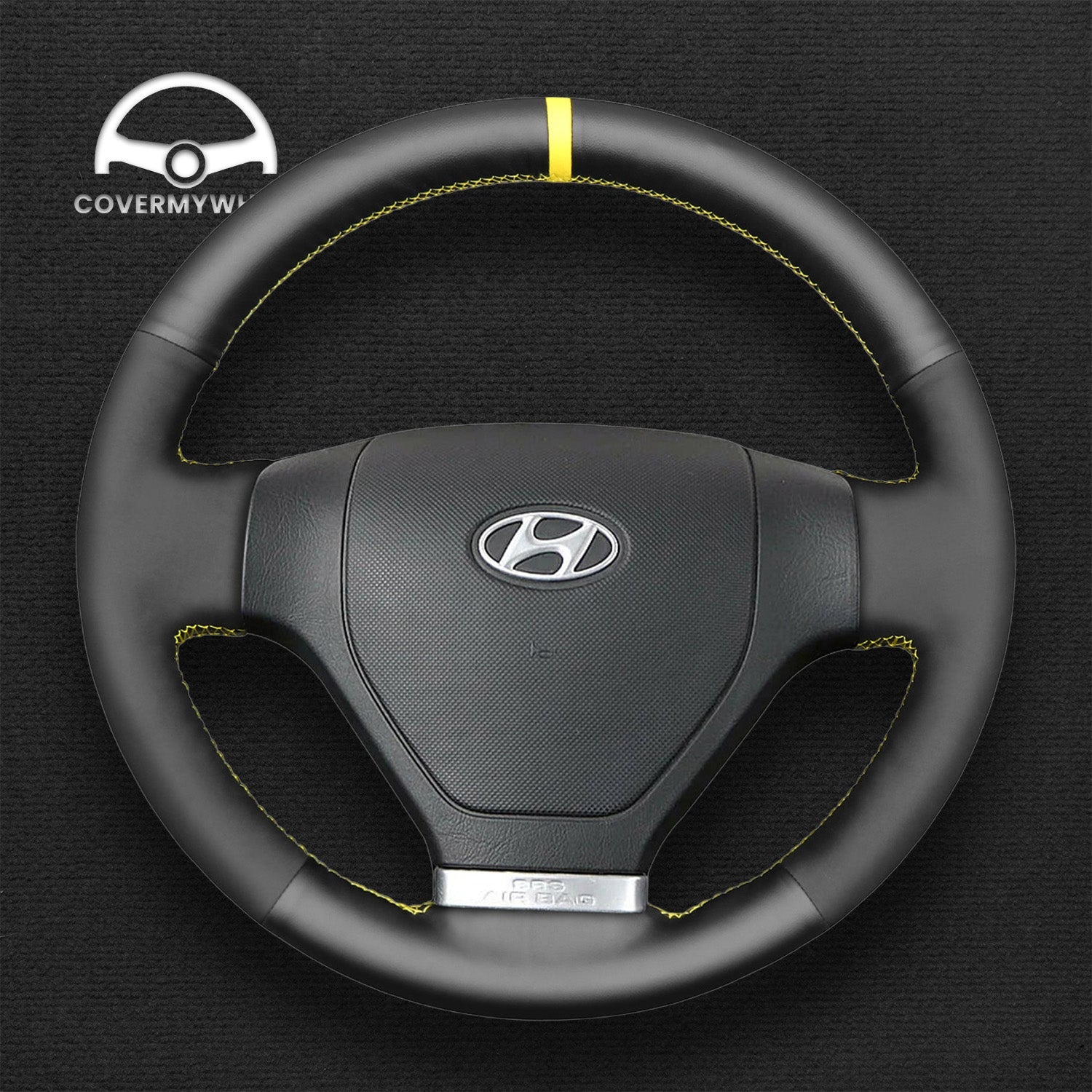 Steering Wheel Cover for Hyundai Tiburon 2003-2006  Coupe 2002-2007 Cover My Wheel