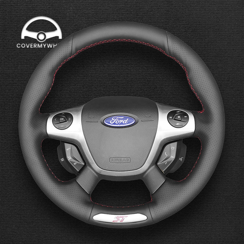 Steering Wheel Cover for Ford Focus Fiesta Kuga Puma Tourneo Transit Cover My Wheel