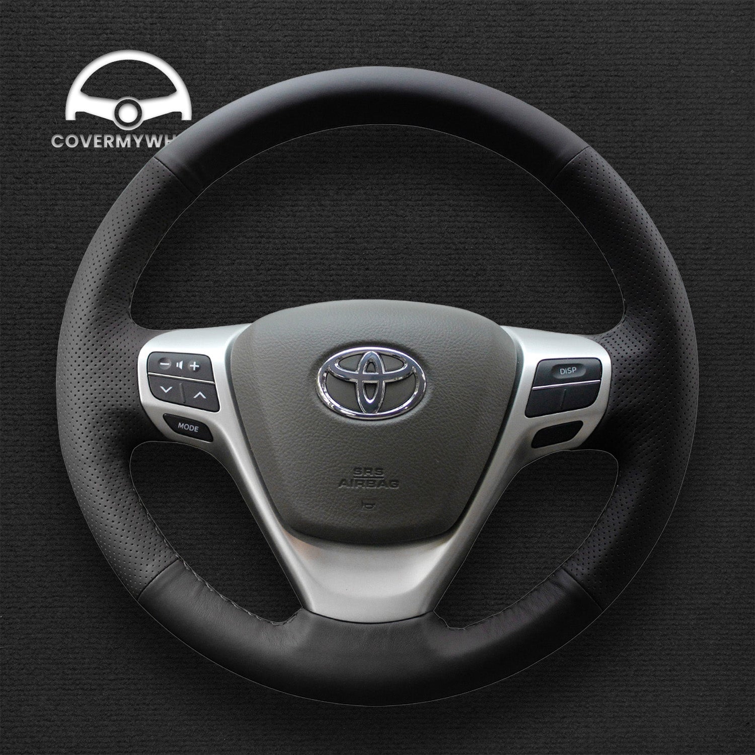Steering Wheel Cover for Toyota Avensis Verso 2009-2015 Cover My Wheel