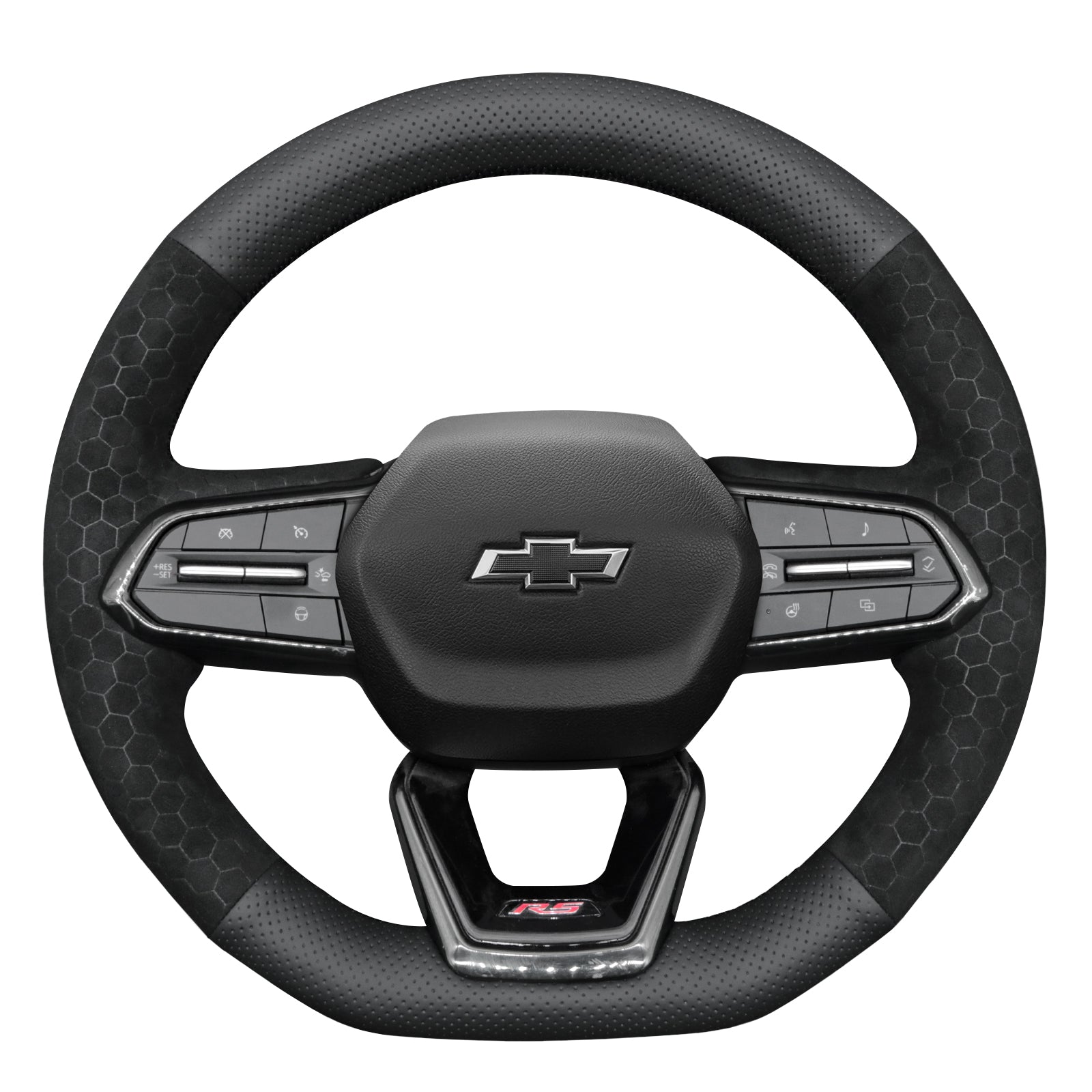 Steering Wheel Cover for Chevrolet Equinox RS & Silverado EV RST (2024–2025) Cover My Wheel