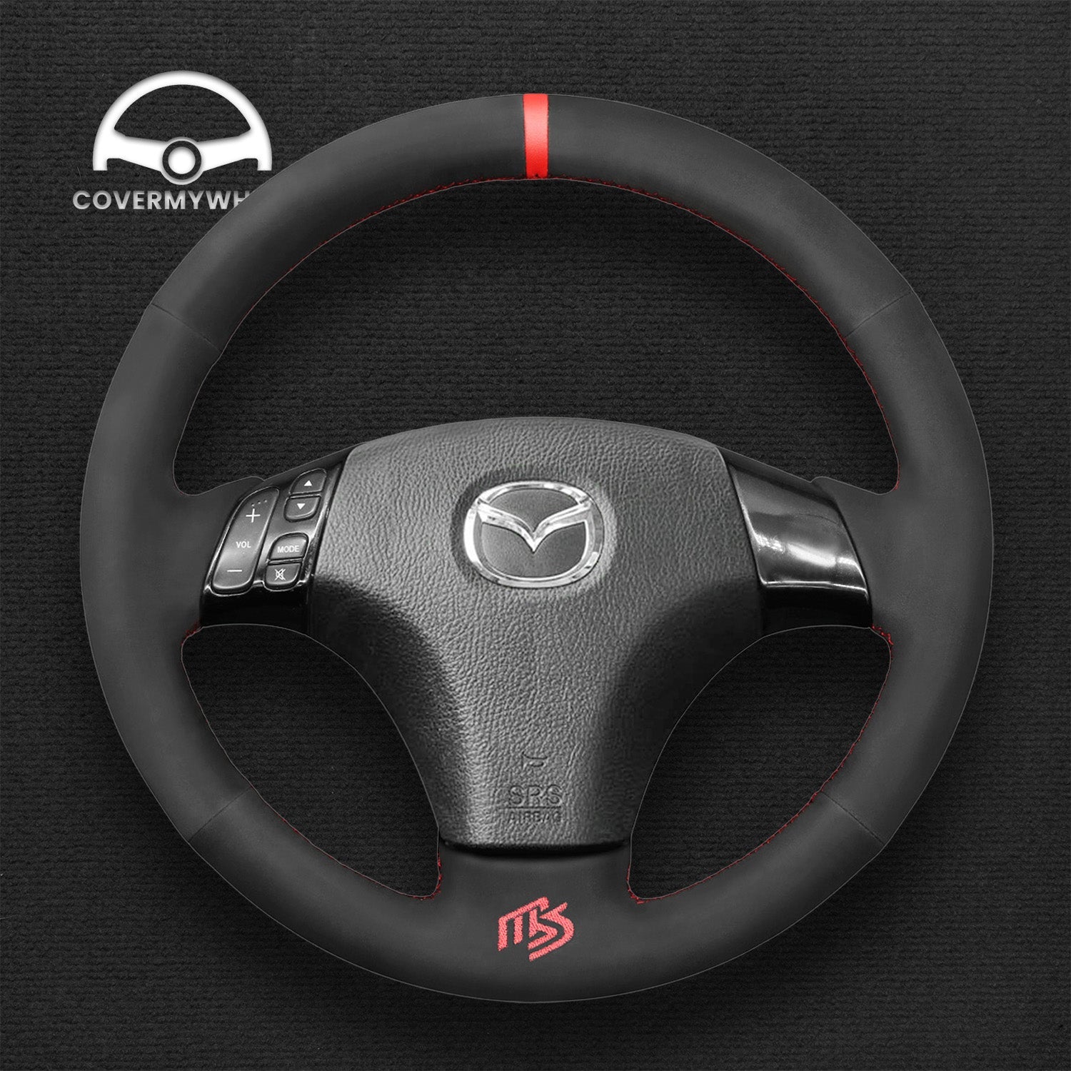 Steering Wheel Cover for Mazda 3 Axela 5 6 Atenza 2003–2010 Cover My Wheel