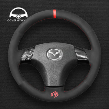Steering Wheel Cover for Mazda 3 Axela 5 6 Atenza 2003–2010