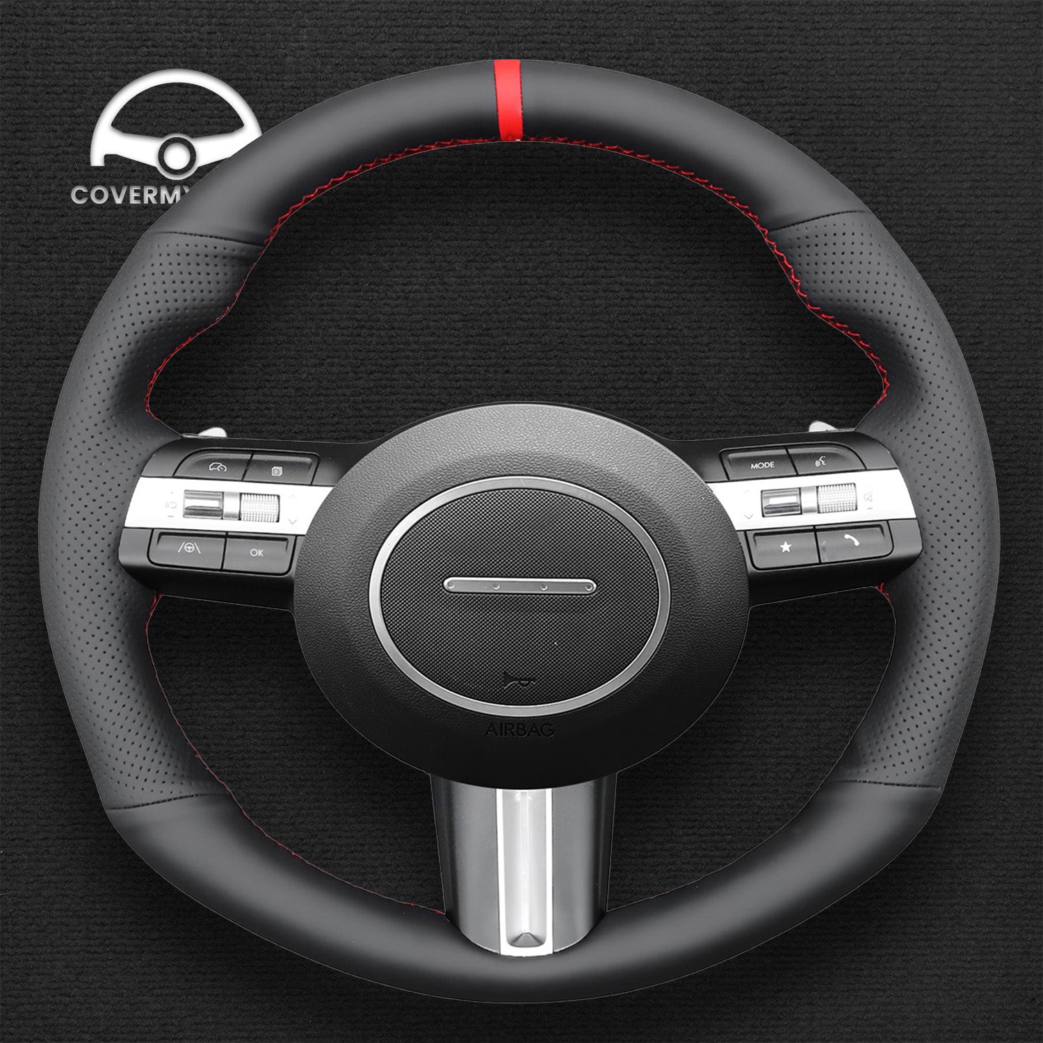 Steering Wheel Cover for Hyundai Sonata Kona 2024