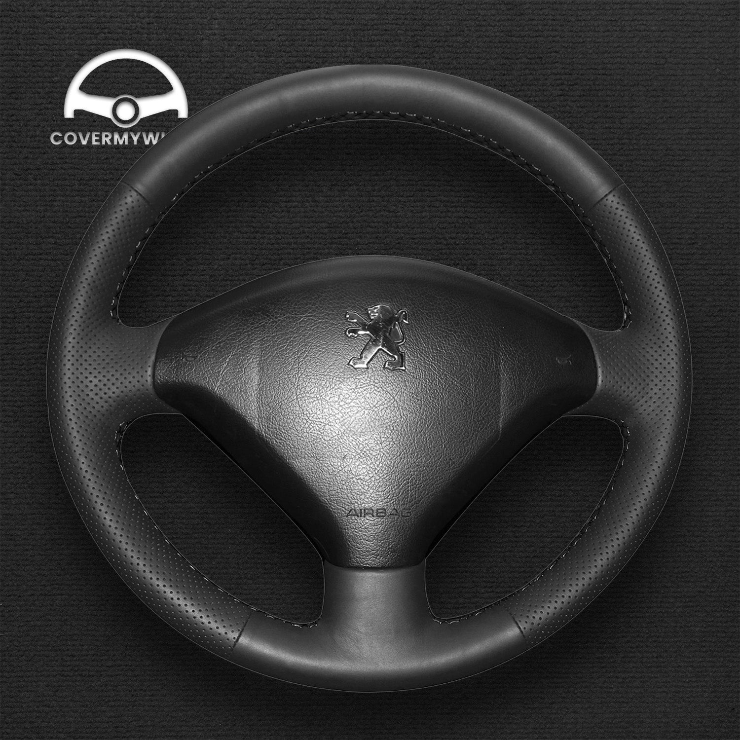 Steering Wheel Cover for Peugeot 307 307 SW 2001–2008 Cover My Wheel
