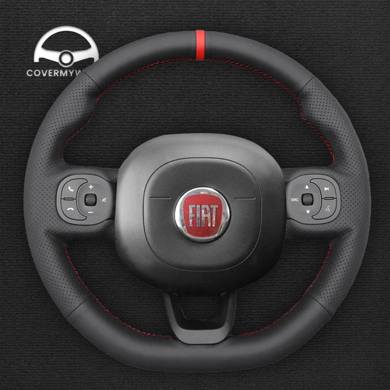 Steering Wheel Cover for Fiat Panda 2012-2024 Cover My Wheel