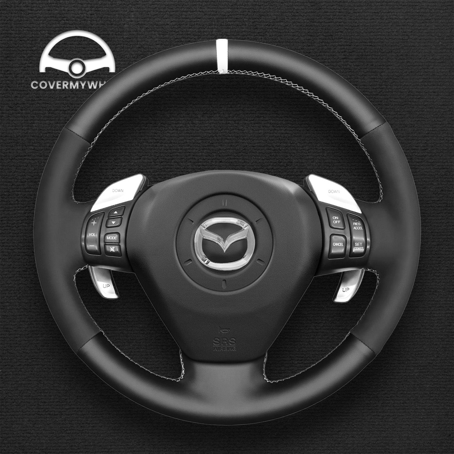 Steering Wheel Cover for Mazda RX-8 RX8 2004-2008 Cover My Wheel