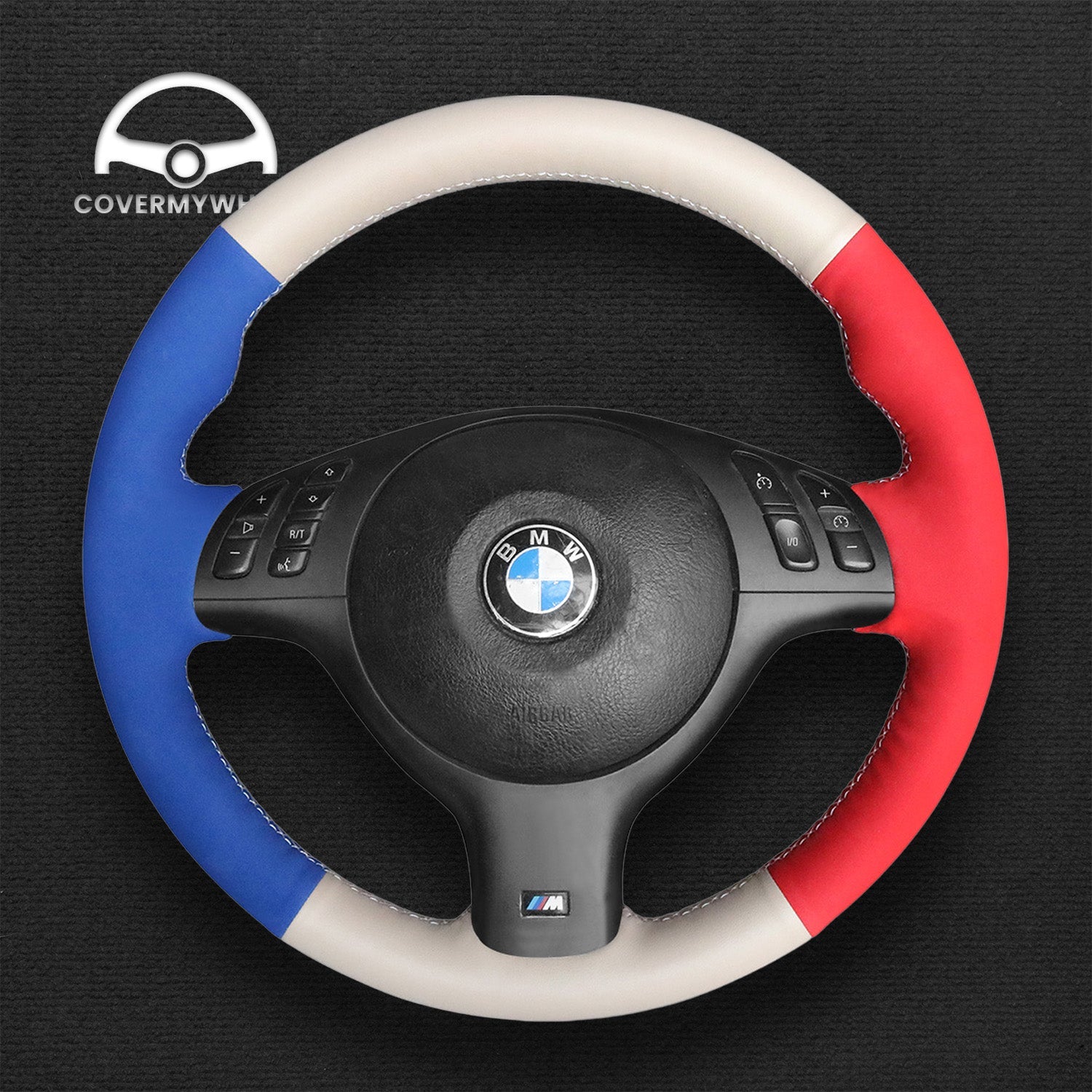 Steering Wheel Cover for BMW E46 E39 M3 M5 Cover My Wheel
