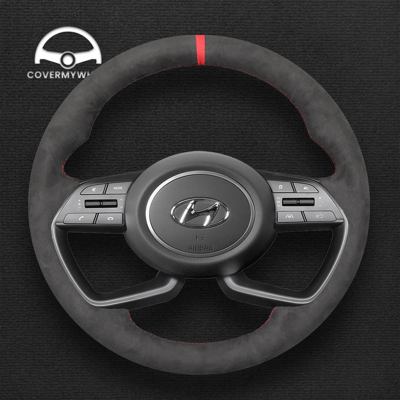 Steering Wheel Cover for Hyundai i20 III 2020-2022  Bayon 2021-2022 Cover My Wheel