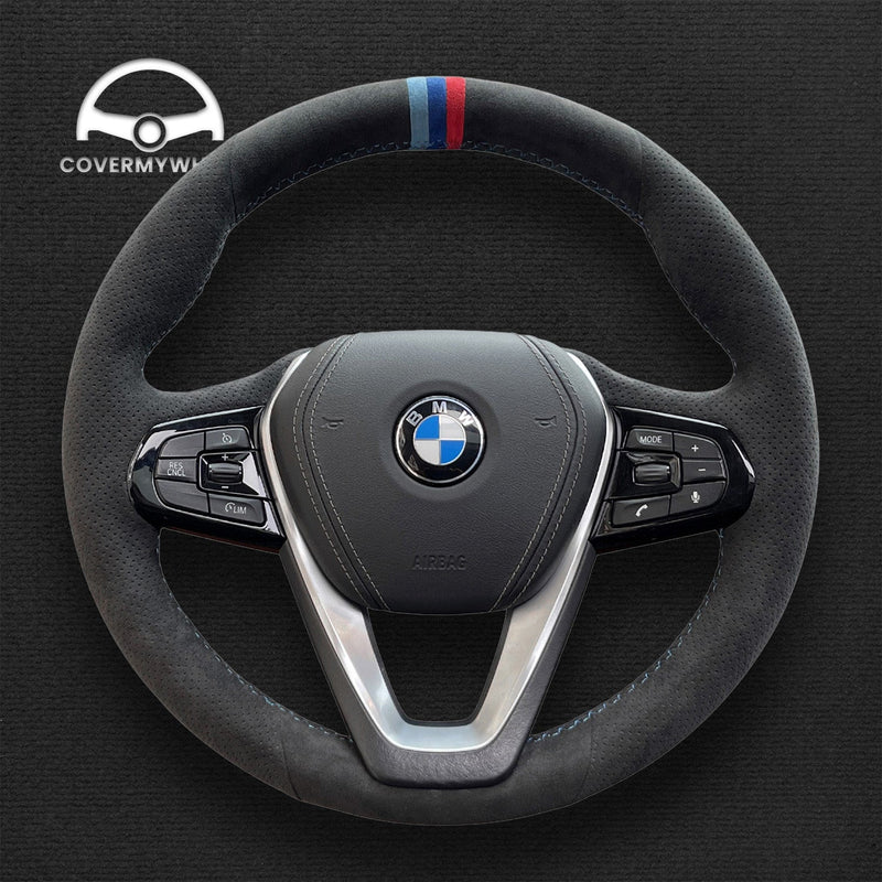 Steering Wheel Cover for BMW 2 Series 3 Series 4 Series 5 Series 6 Series 7 Series 8 Series i4 X3 X4 X5 X6 X7 Z4 Cover My Wheel