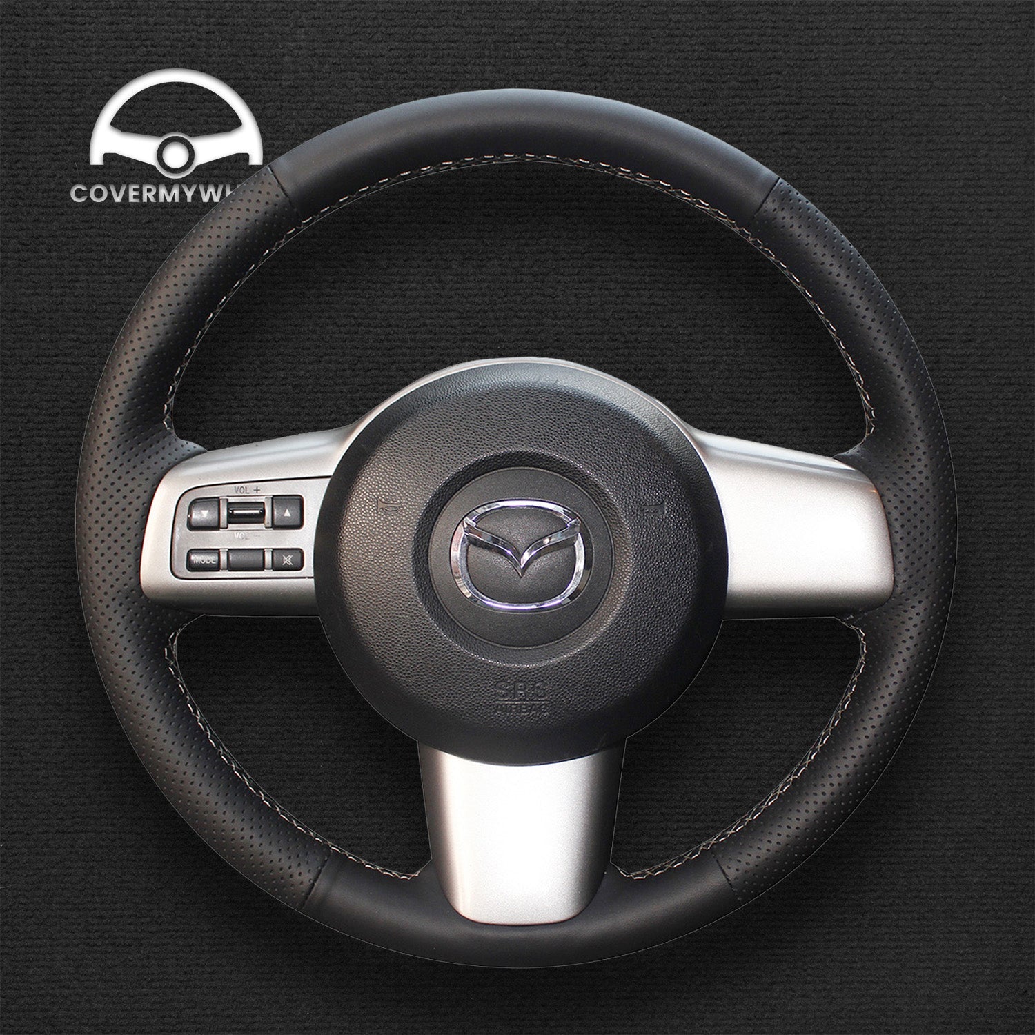Steering Wheel Cover for Mazda 2 2008-2014 Cover My Wheel