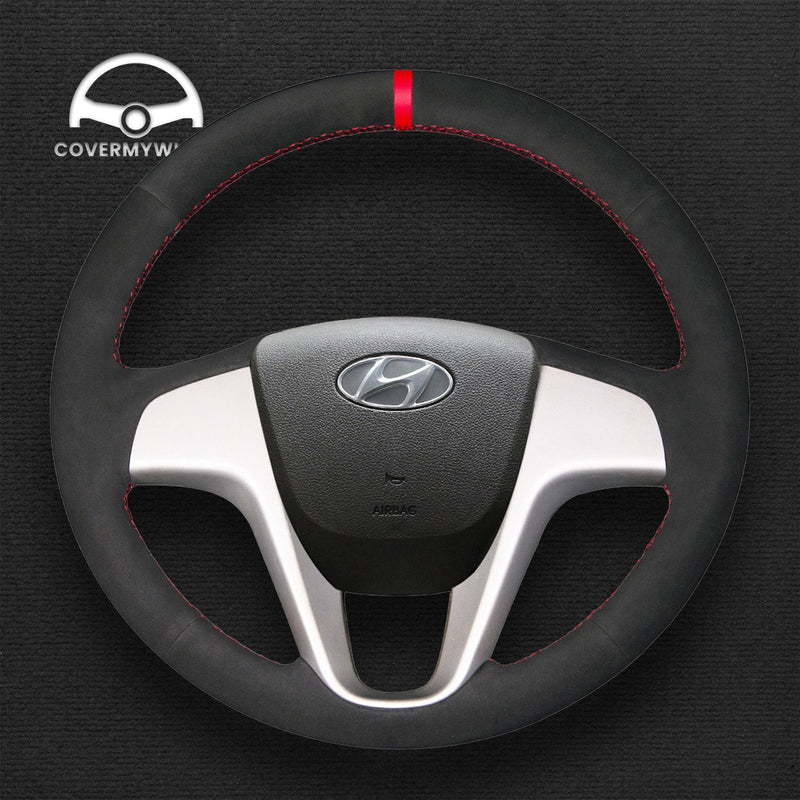 Steering Wheel Cover for Hyundai Accent 2012-2017  i20 2008-2014 Cover My Wheel