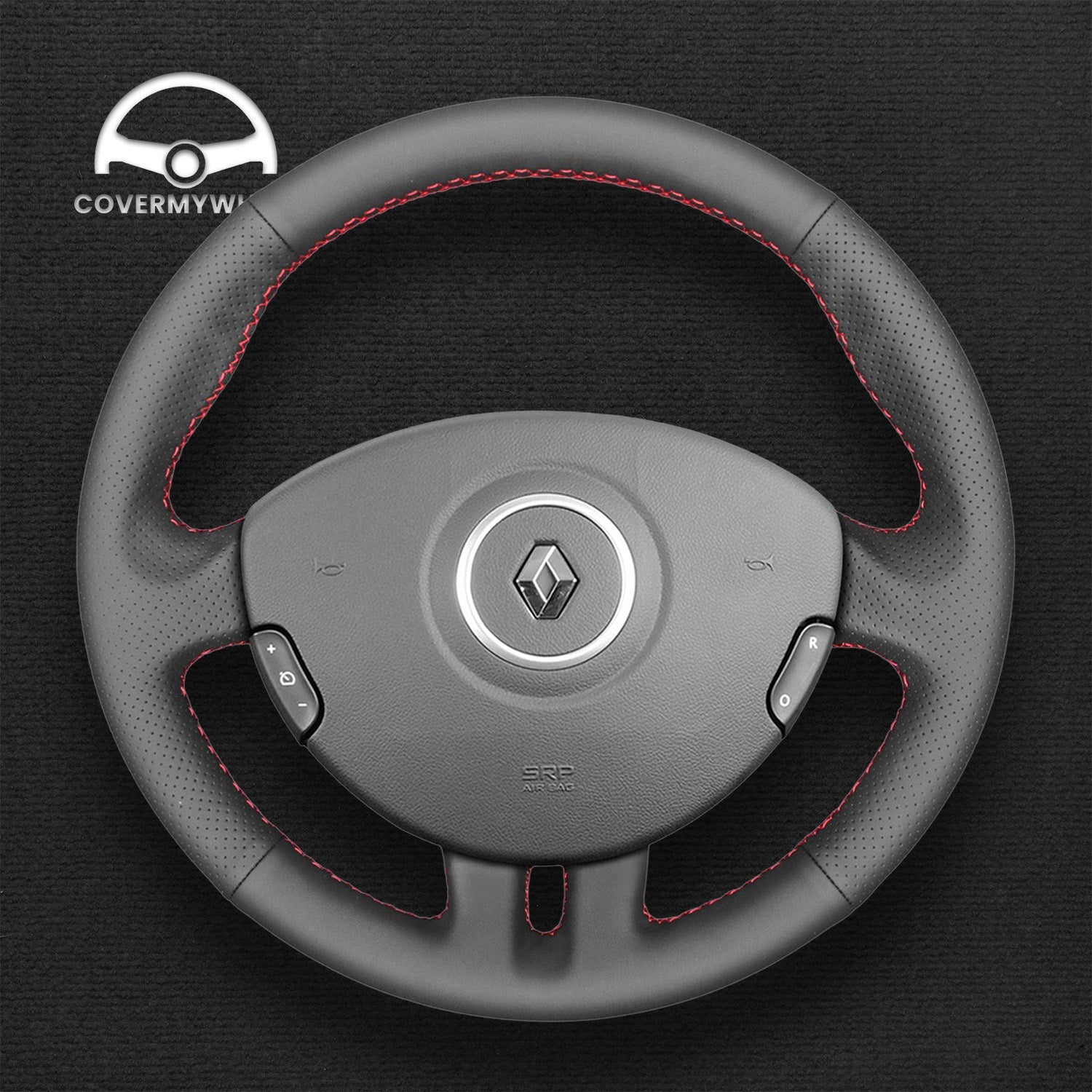 Steering Wheel Cover for Renault Clio III 2005–2012 Cover My Wheel